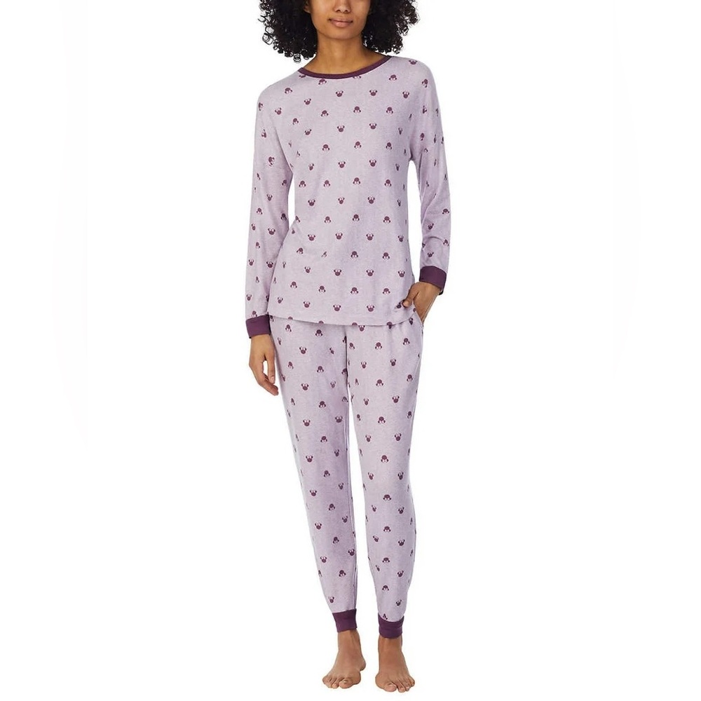 Disney Lavender Minnie Mouse Pajama Set